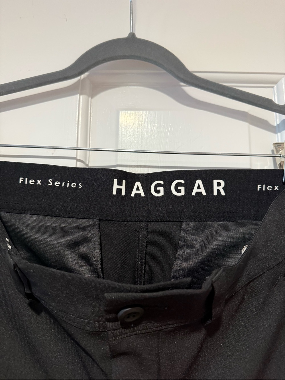 Haggar Black Flex Series pants